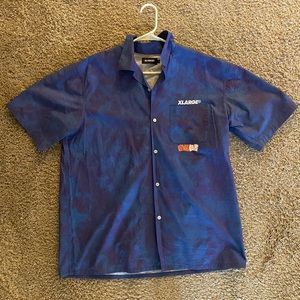 Yu Yu Hakusho x XLARGE Button Up Shirt Size L (SAMPLE)